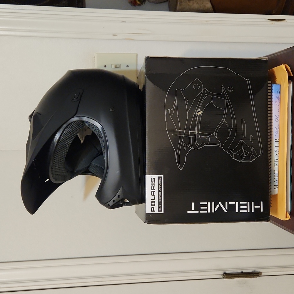 Set of 2 Polaris ATV youth helmet  Large